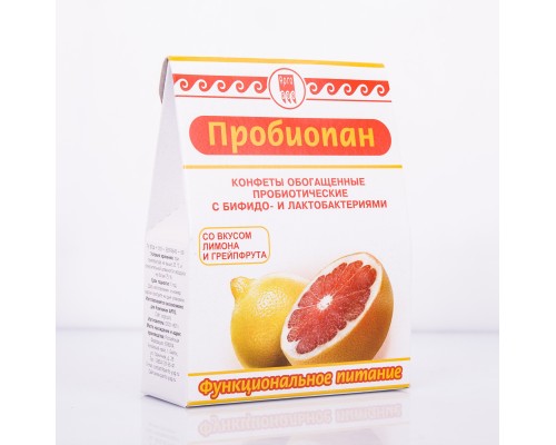 Конфеты обогащенные пробиотические «Пробиопан», 60 г