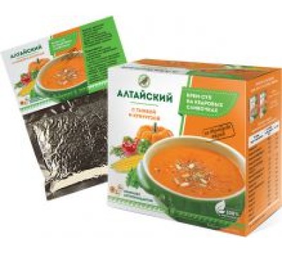 Крем-суп «Алтайский» с тыквой и кукурузой, 30 г