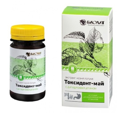 Токсидонт-май с дигидрокверцетином, 75 мл