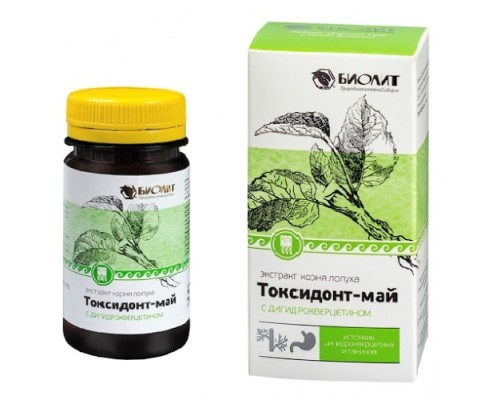 Токсидонт-май с дигидрокверцетином, 75 мл