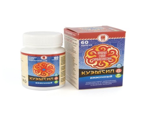 Продукт симбиотический КуЭМсил D3, K2 иммунный, 60 шт.